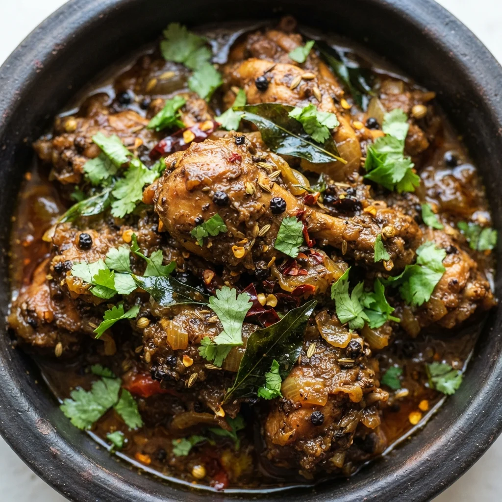 Chettinad Pepper Chicken