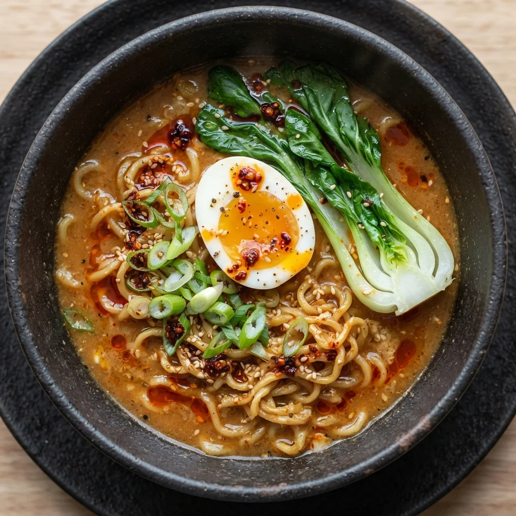 Spicy Japanese Miso Sesame Ramen