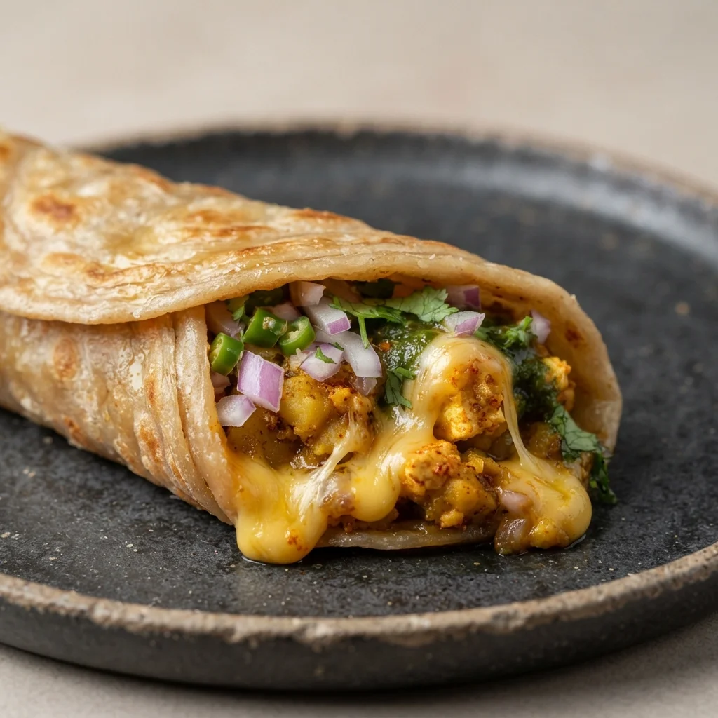 Mumbai Cheese Burst Frankie Roll