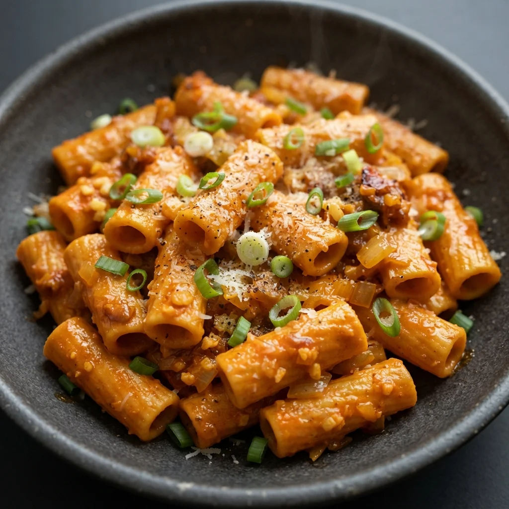Gochujang Creamy Garlic Pasta