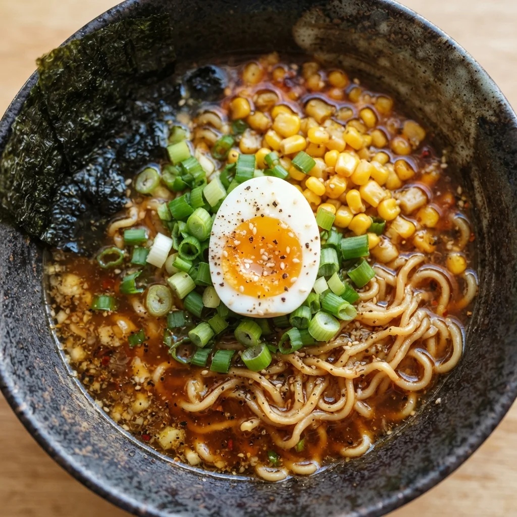 Japanese Garlic Butter Miso Ramen