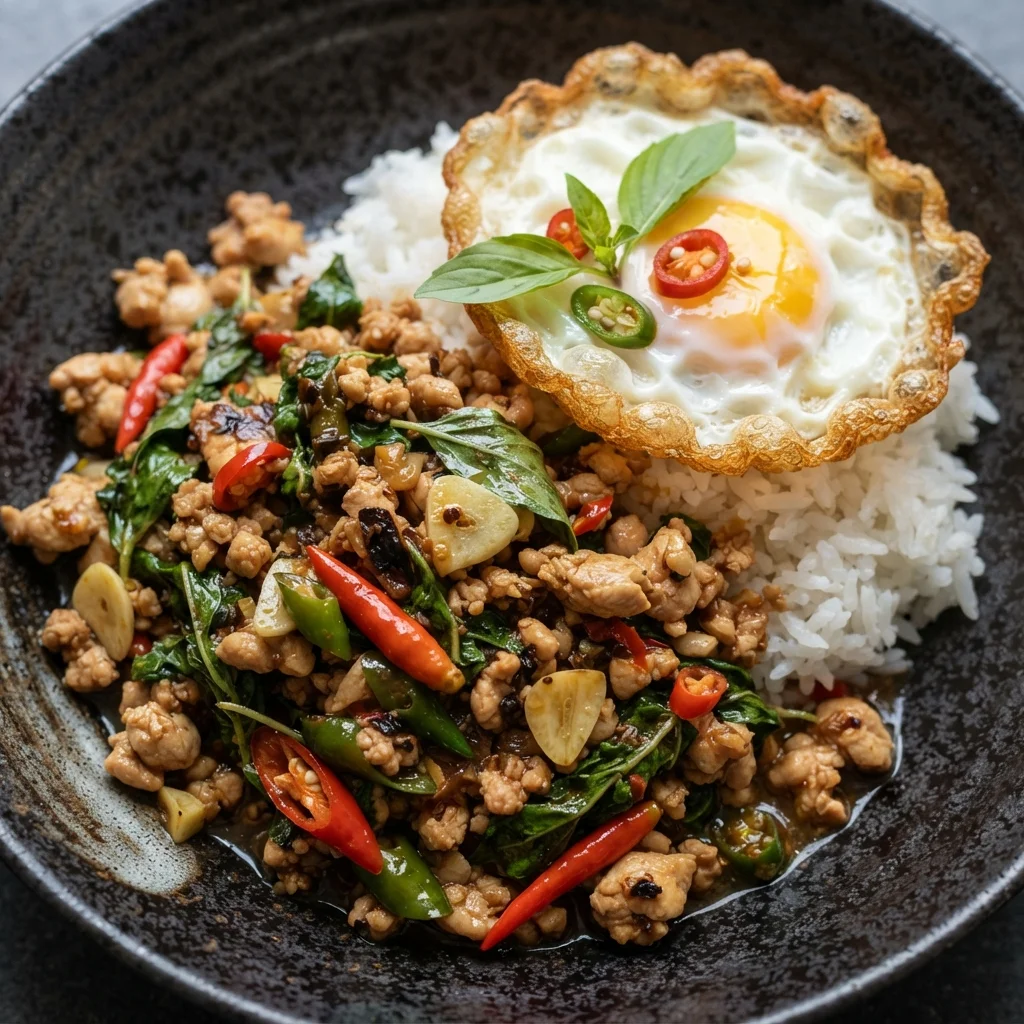 Basil Chicken Pad Krapow