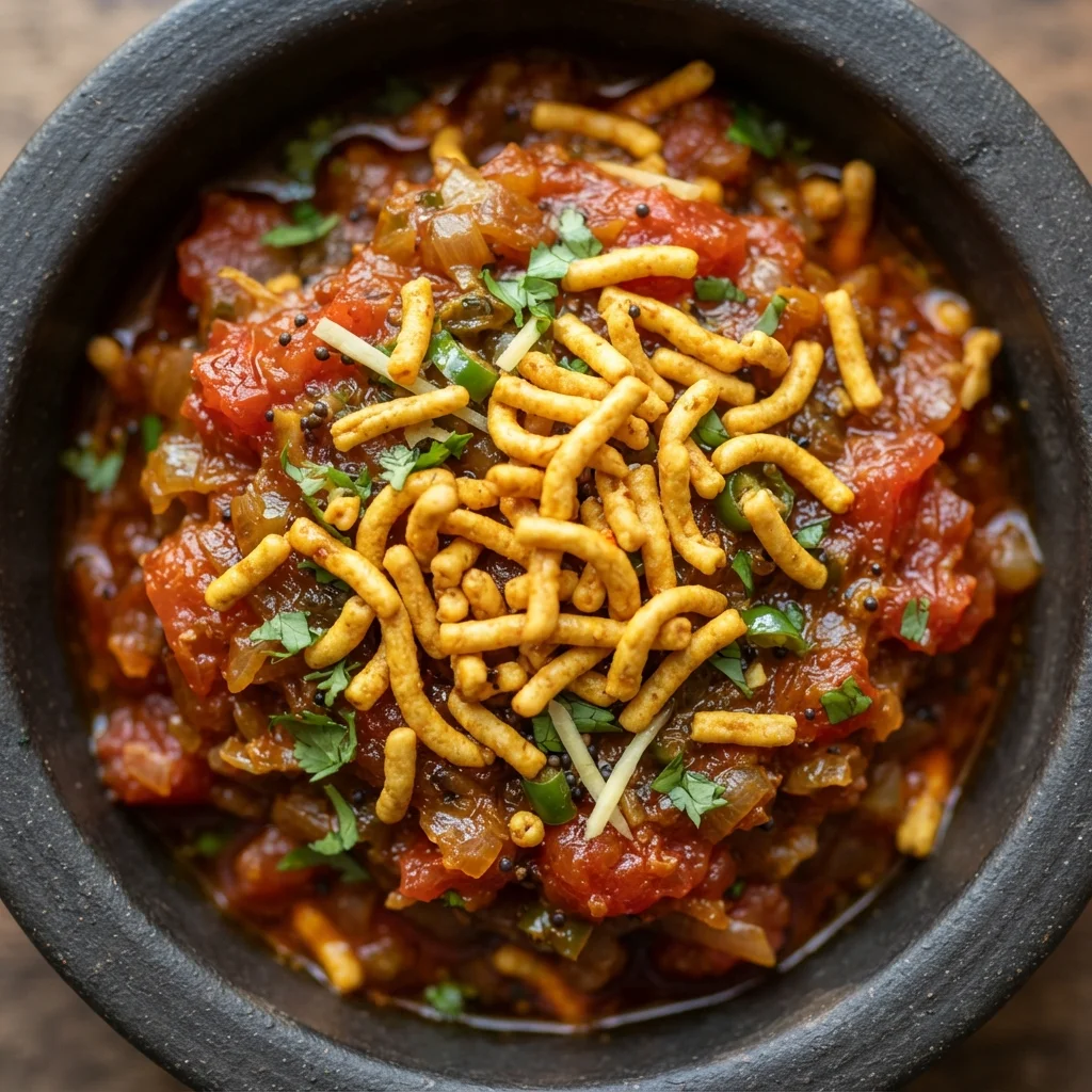 Sev Tamatar Sabzi