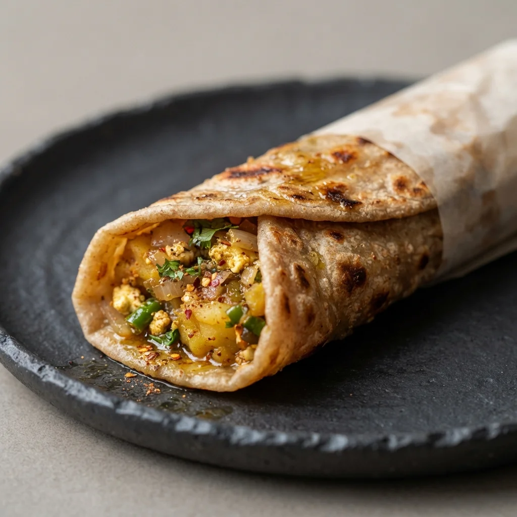 Stuffed Paratha Roll