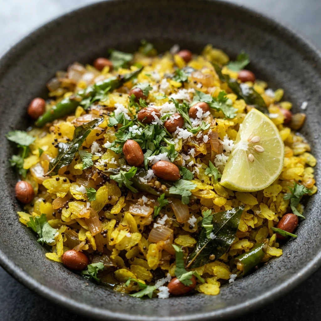 Lemon Poha