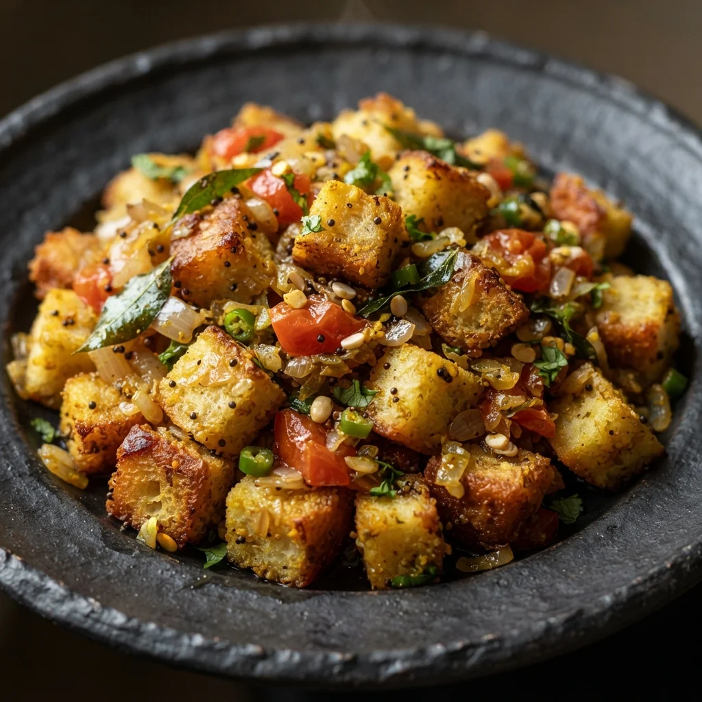 Bread Upma
