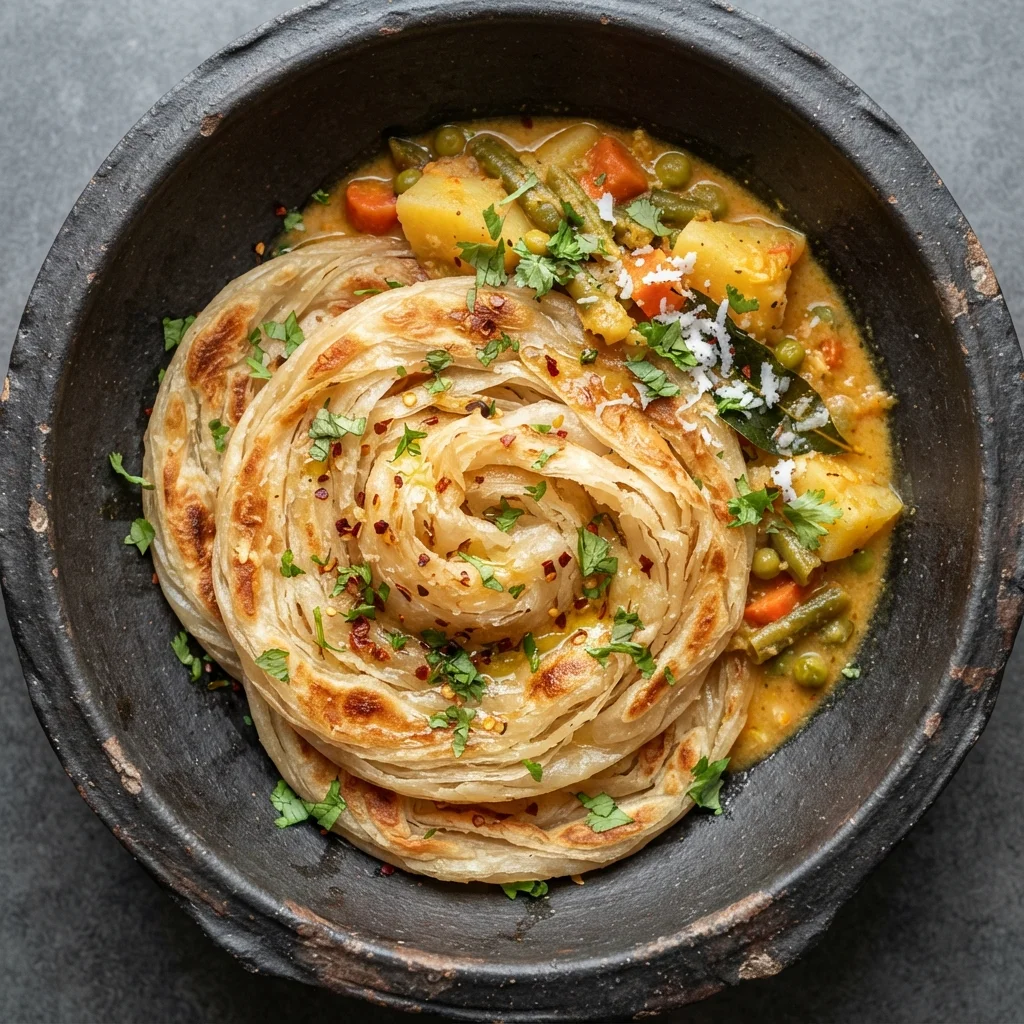 Malabar Parotta