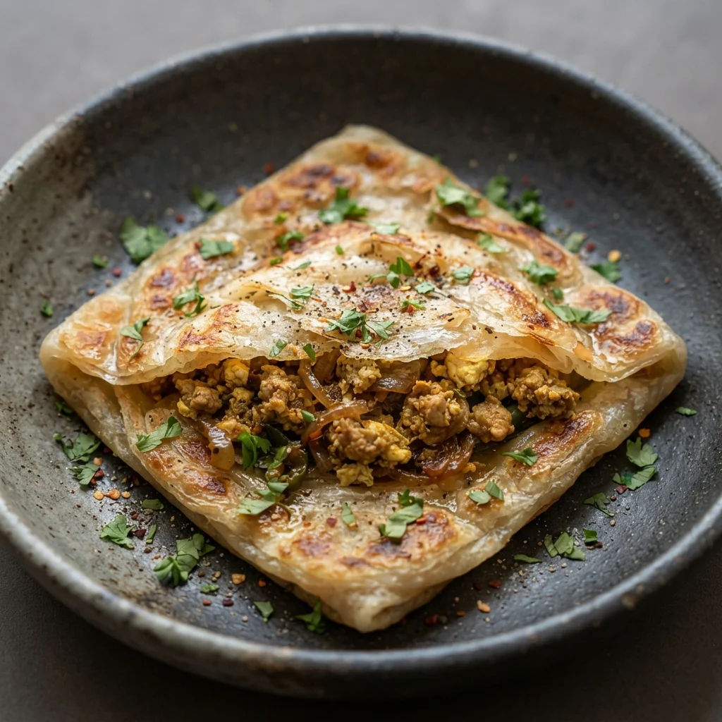 Ceylon Egg Parotta