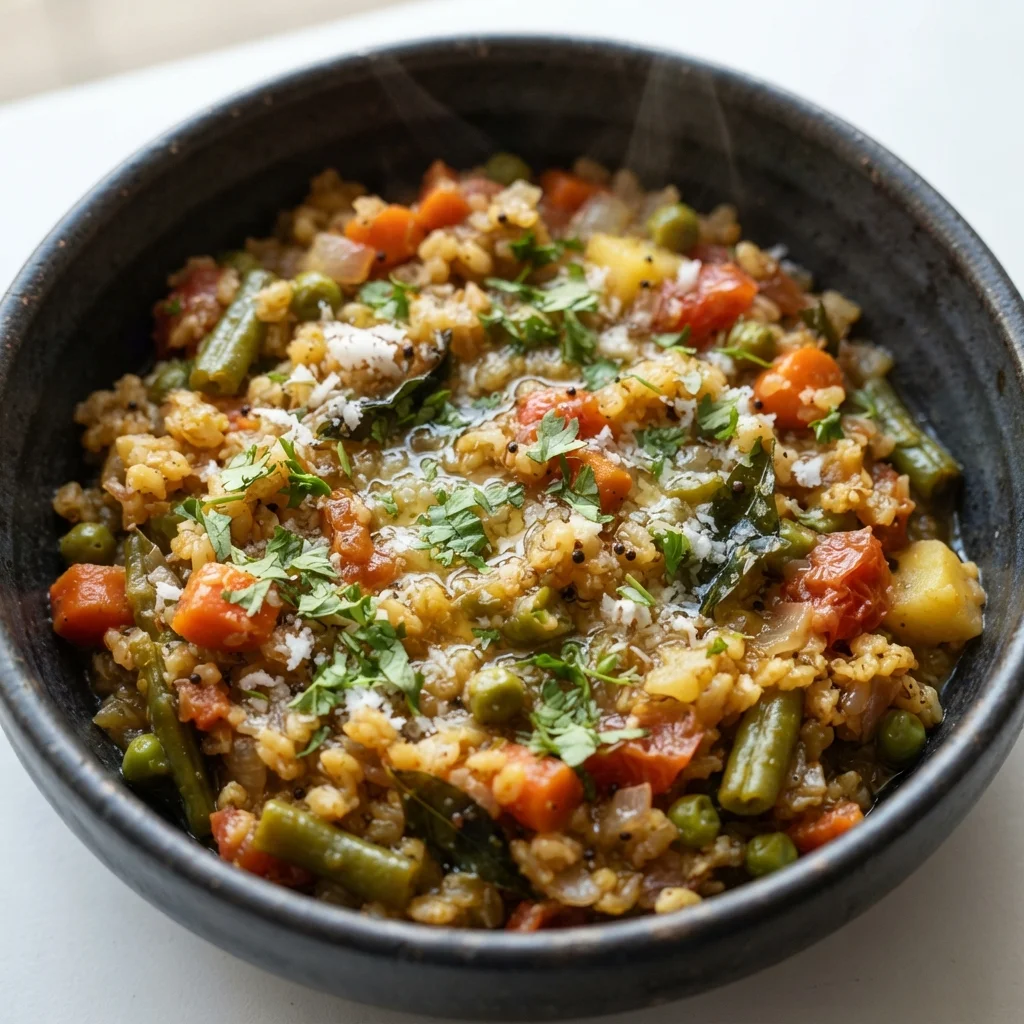 Wheat Rava Khichdi