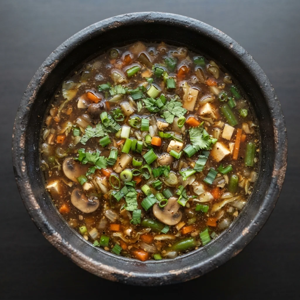 Hot and Sour Soup Veg