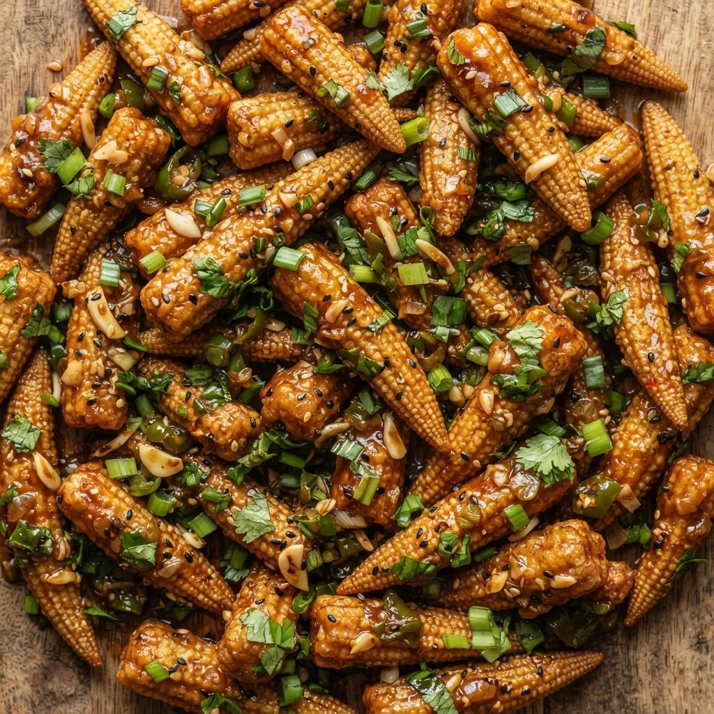 Baby Corn Manchurian