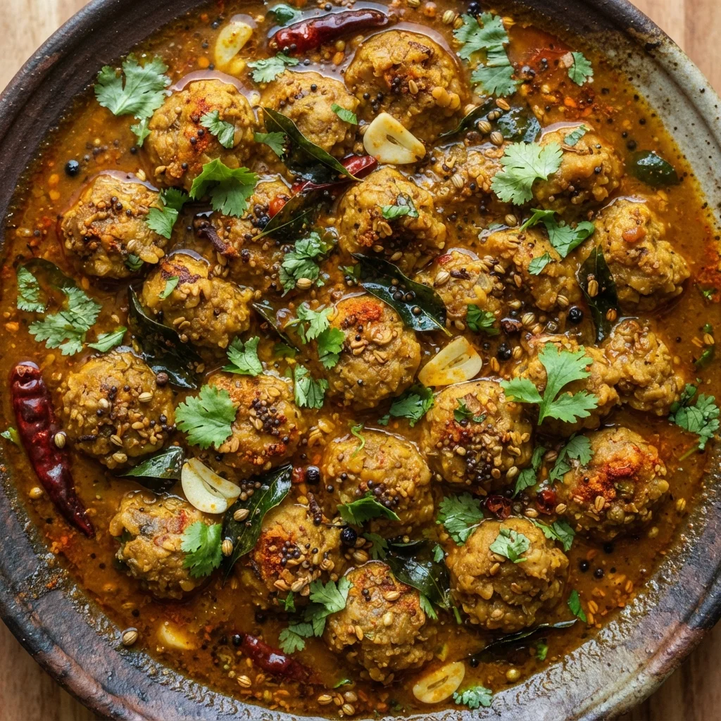 Paruppu Urundai Kozhambu
