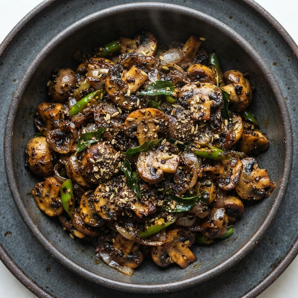 Mushroom Pepper Roast
