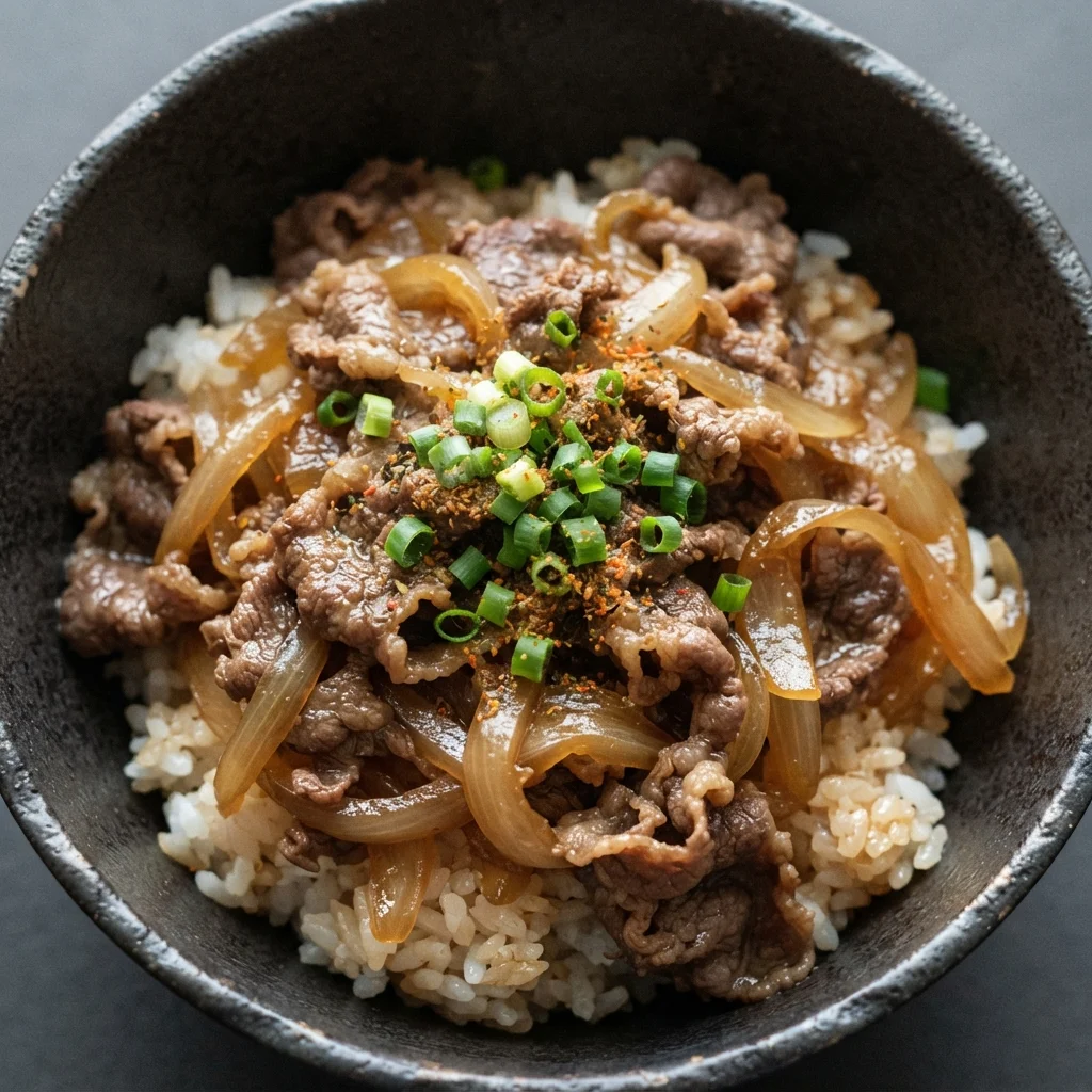 Beef Gyudon