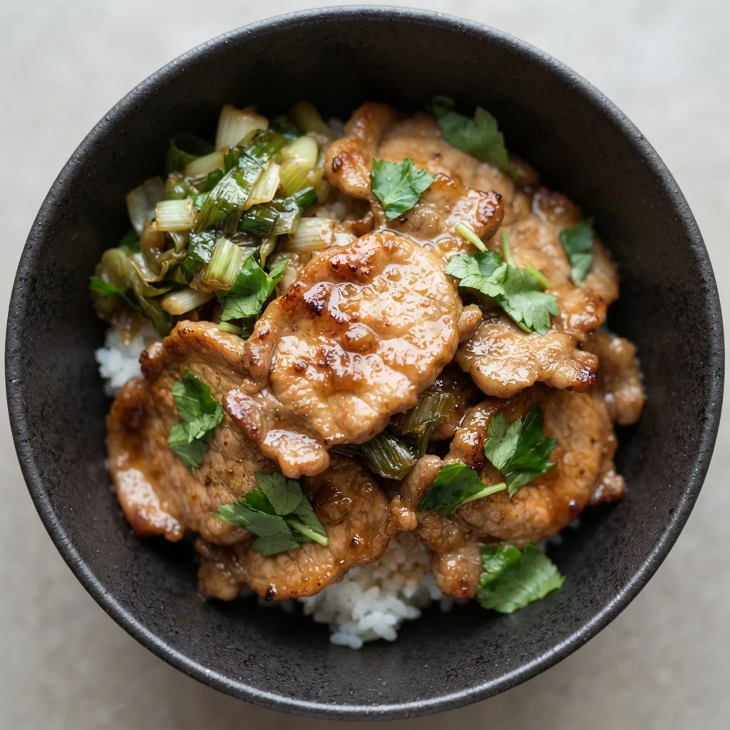 Ginger Pork (Shogayaki)