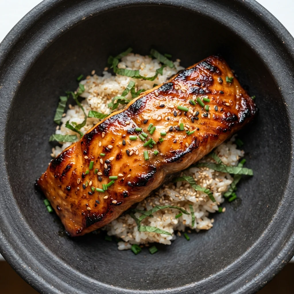 Miso Grilled Salmon