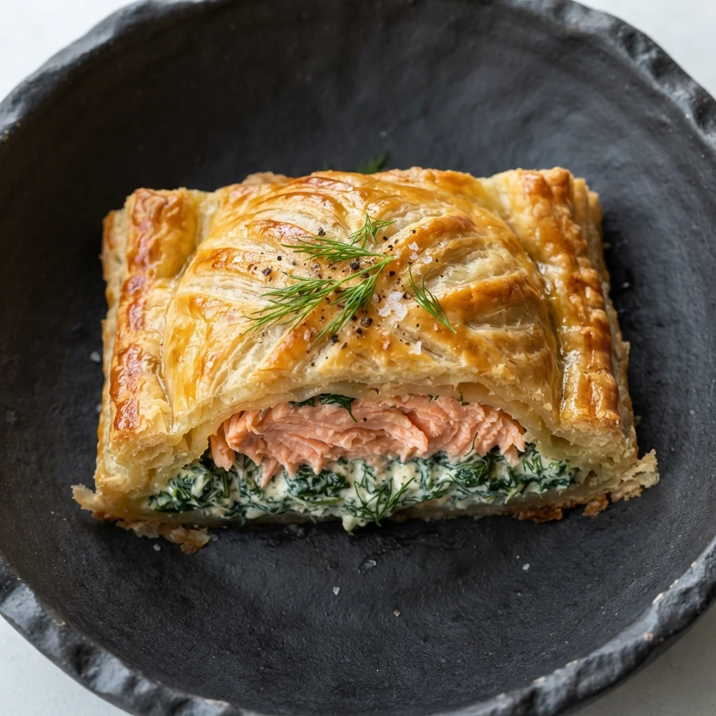 Salmon En Croute