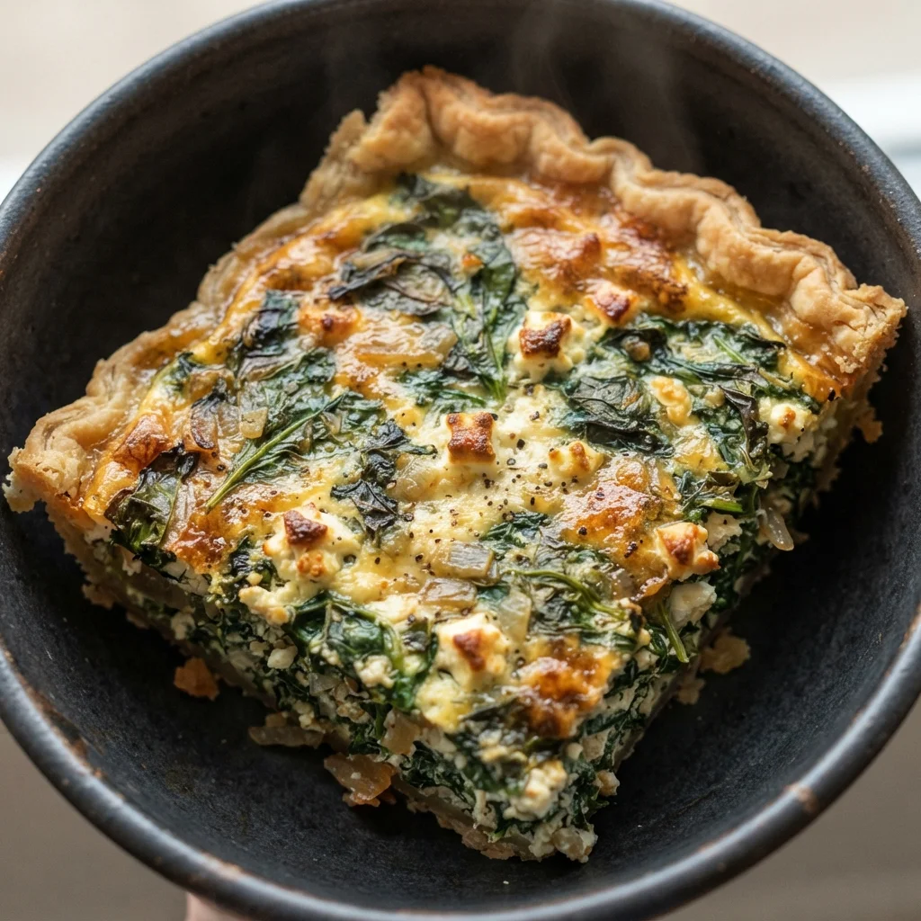 Quiche aux Épinards