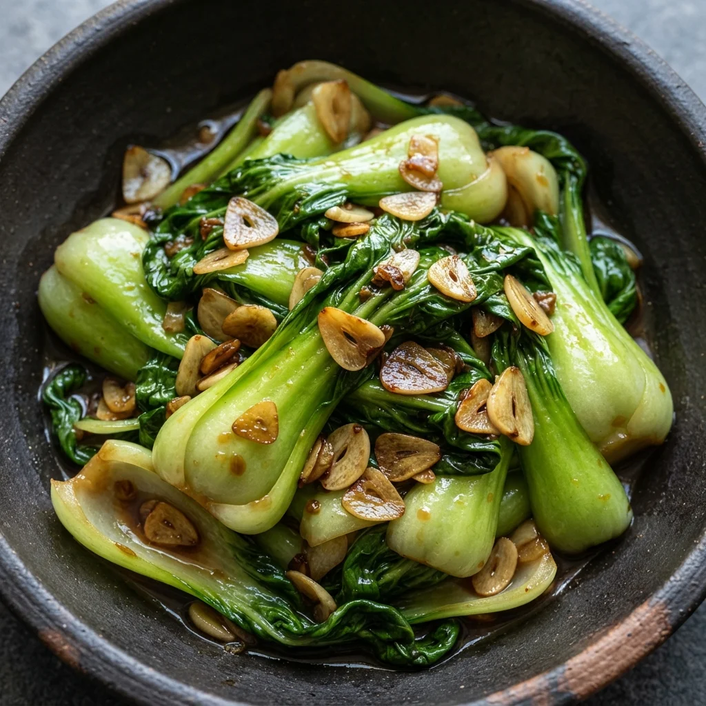 Garlic Bok Choy