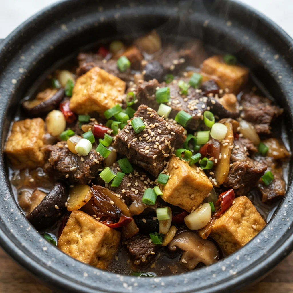 Beef and Tofu Stew