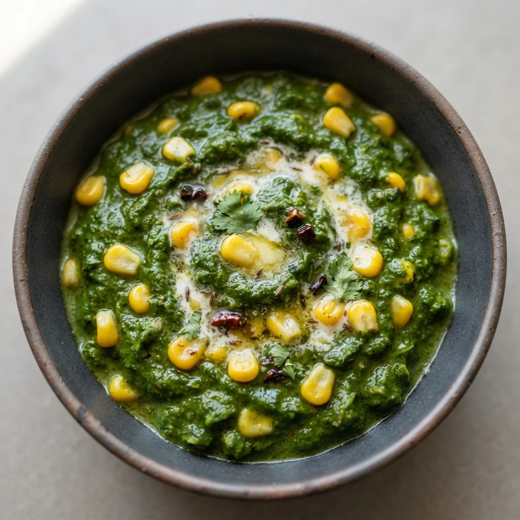 Palak Corn