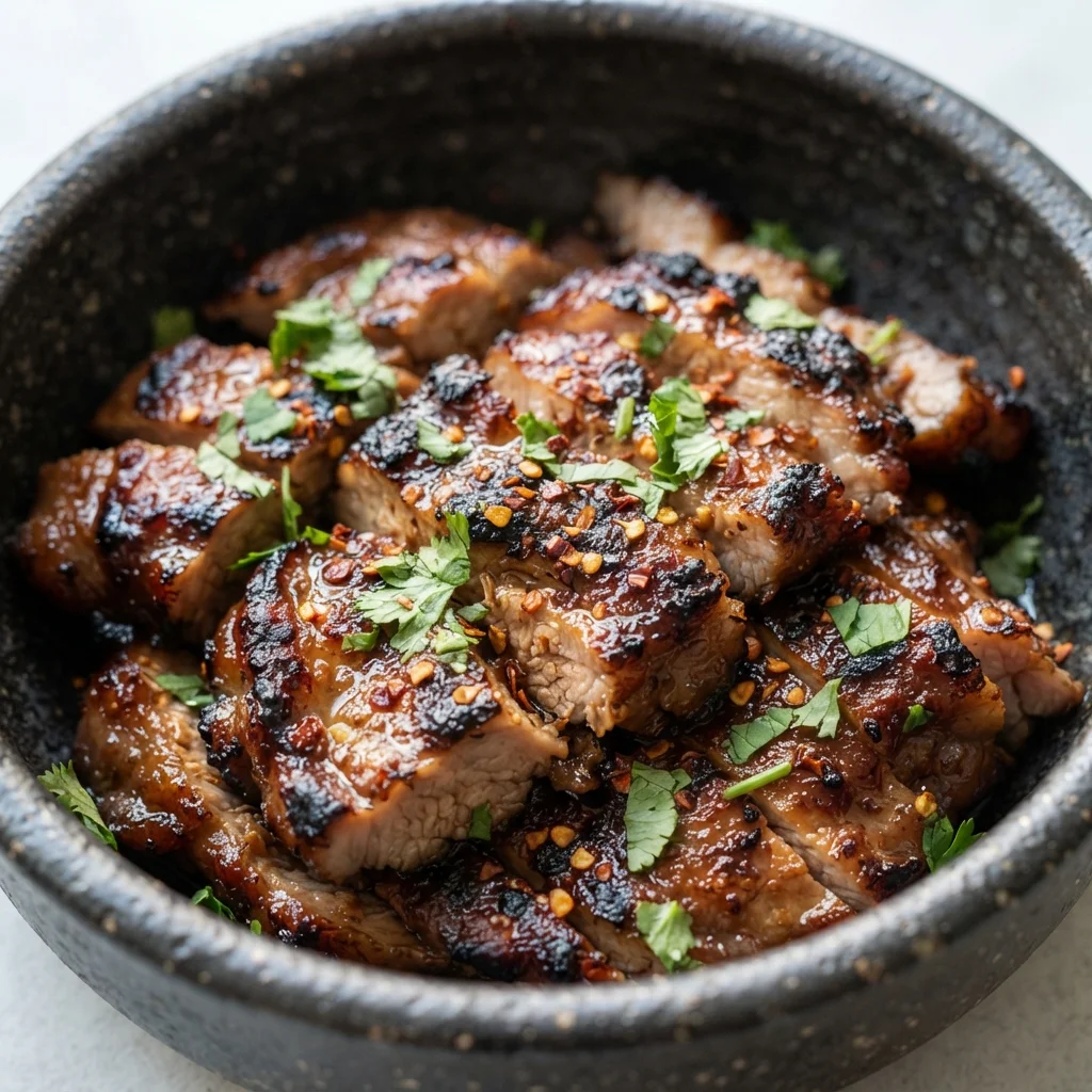 Grilled Pork Neck