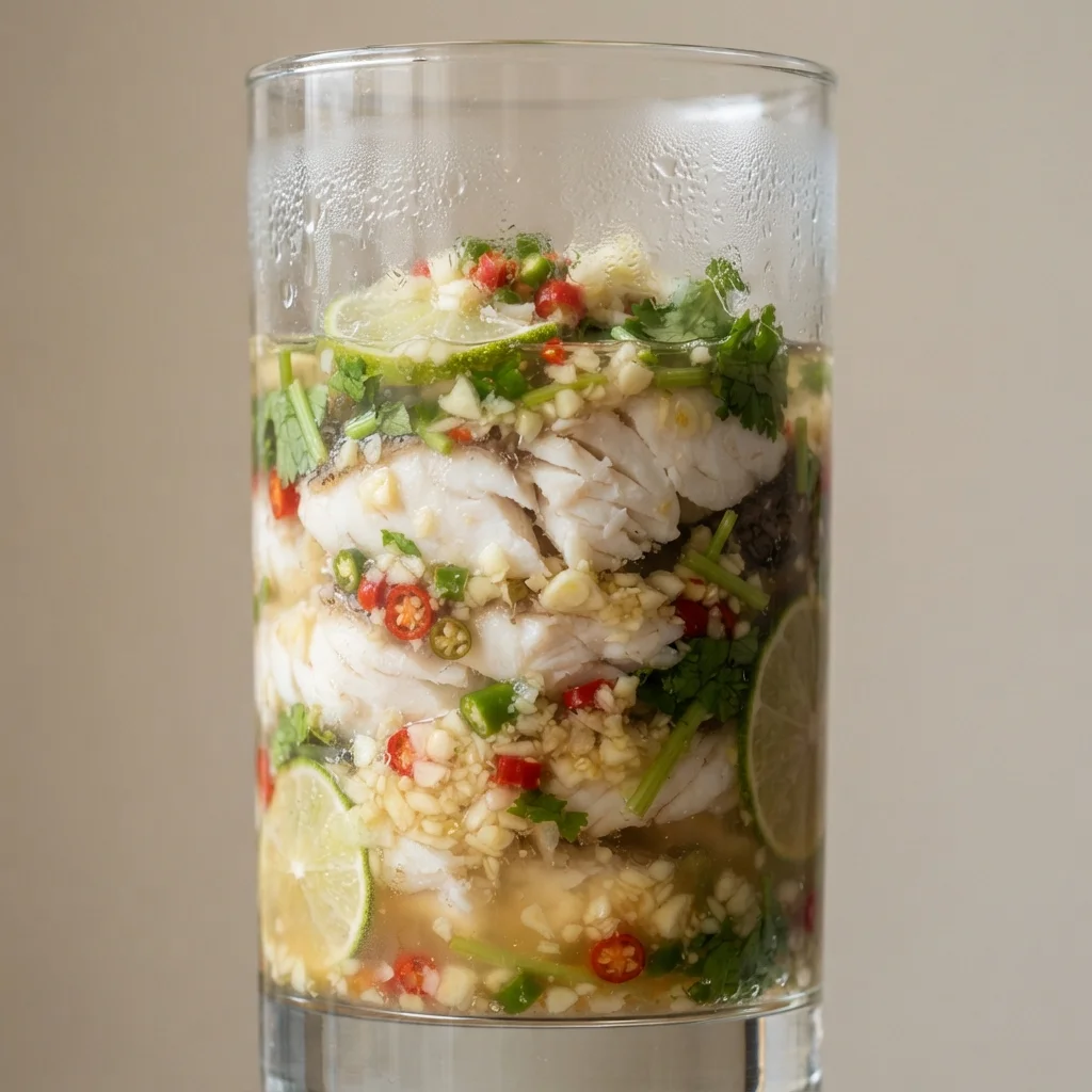 Steamed Fish with Lime