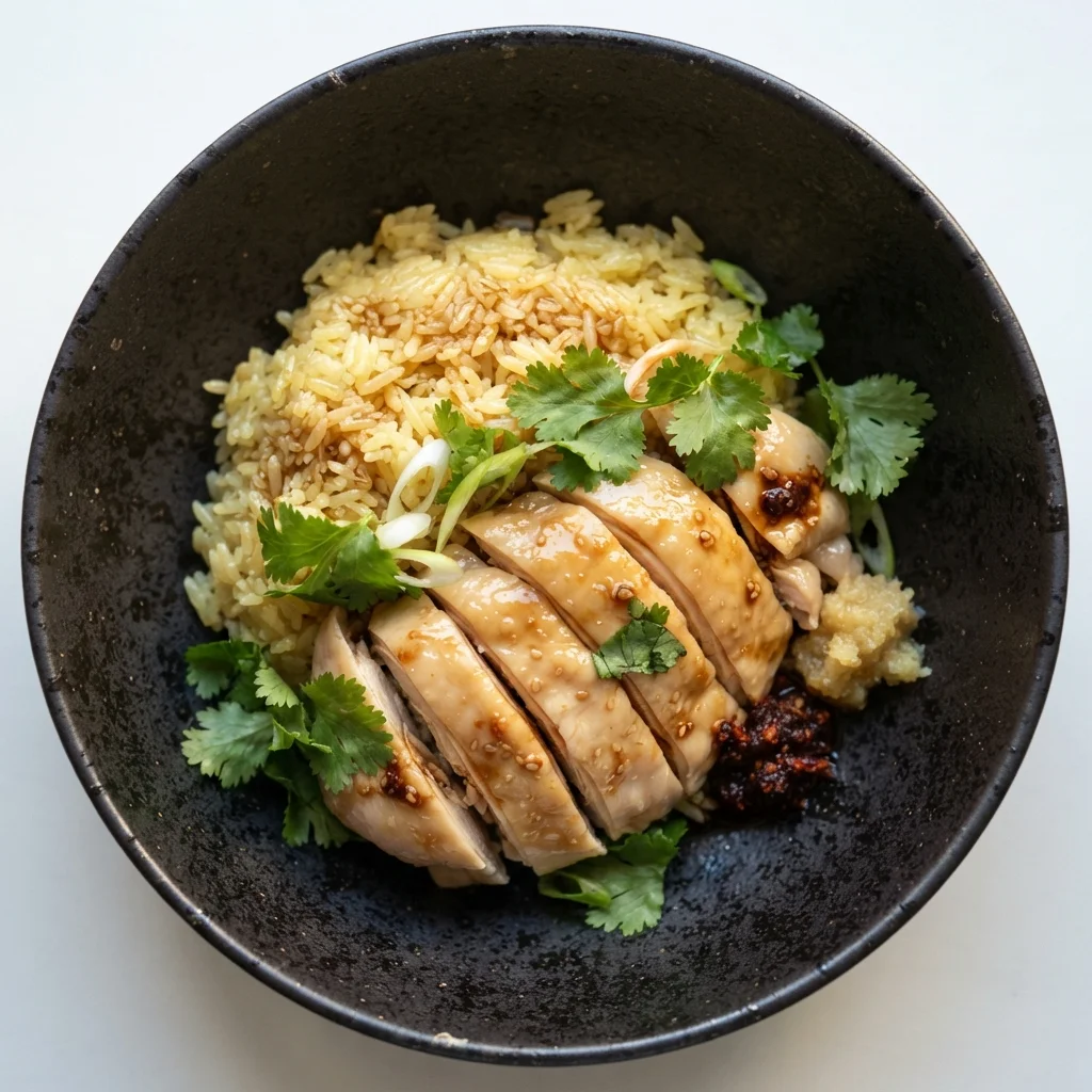 Hainanese Chicken Rice