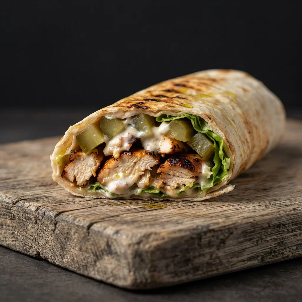 Shish Tawook Wrap