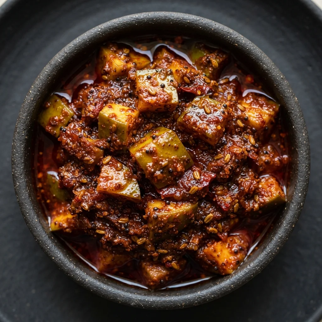 Mango pickle (Avakkai)