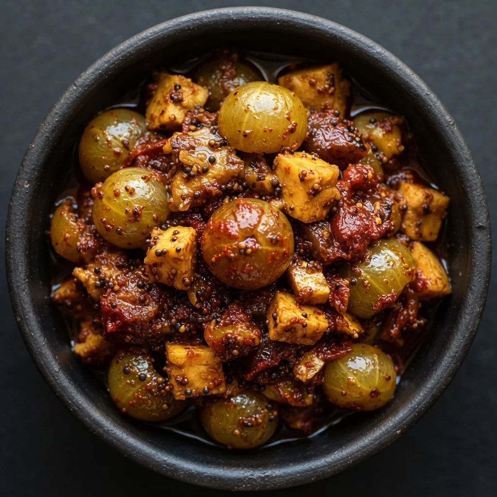 Amla-ginger mixed pickle