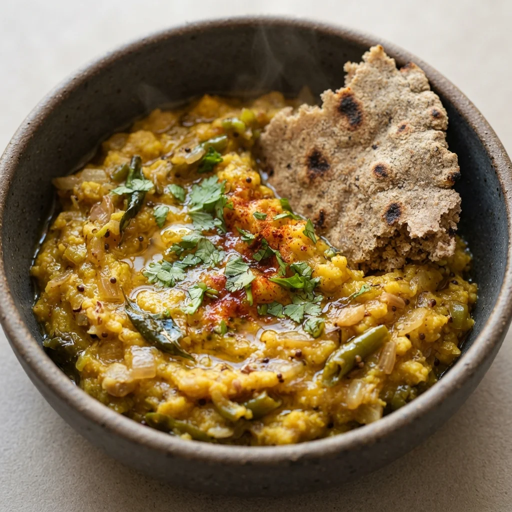 Pithla Bhakri
