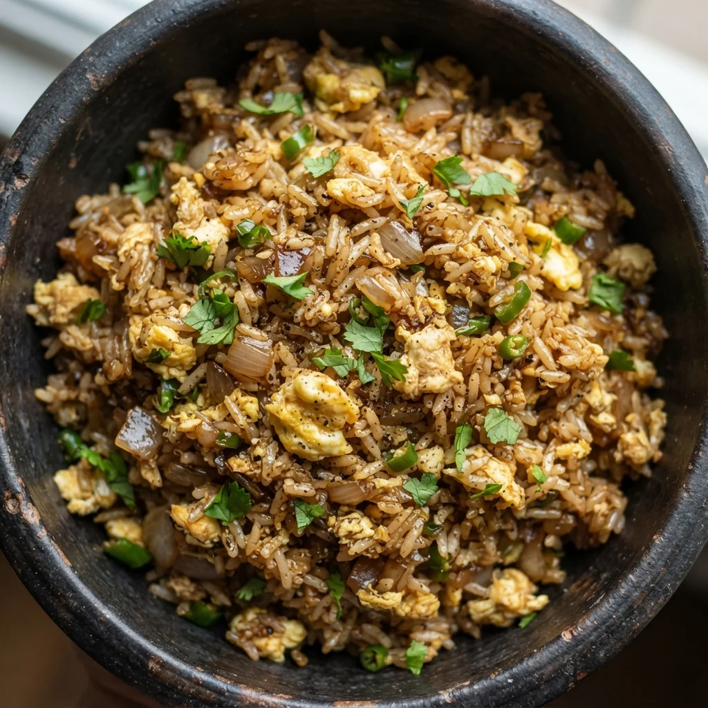 Egg Fried Rice Home Style