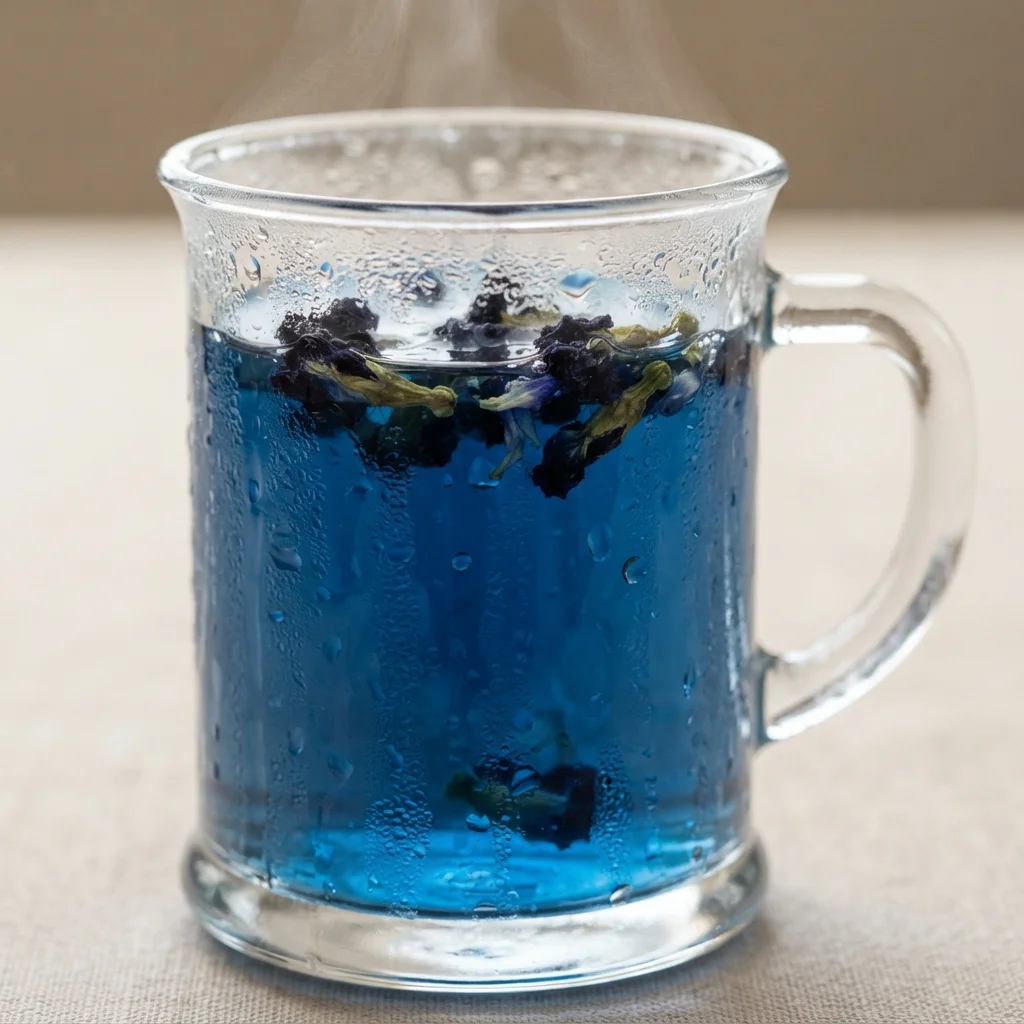 Butterfly pea flower tea