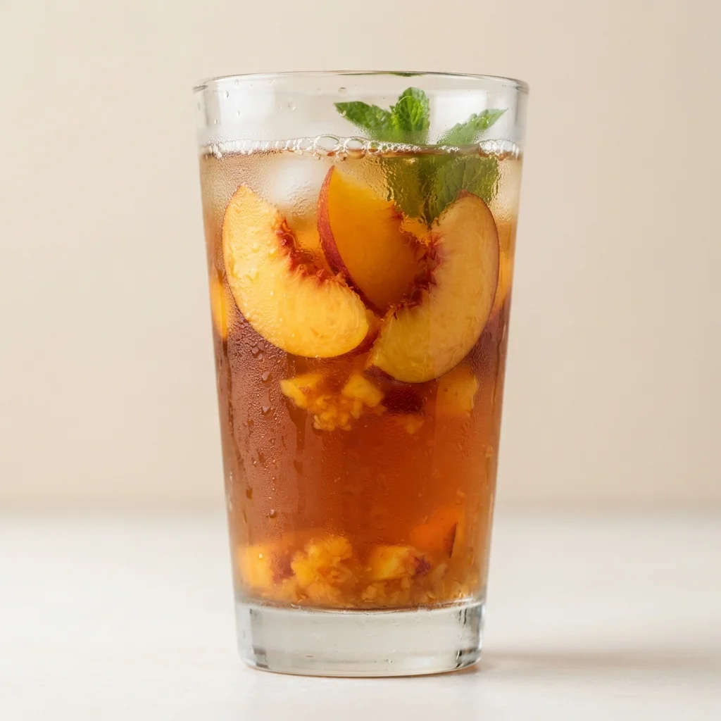 Peach tea