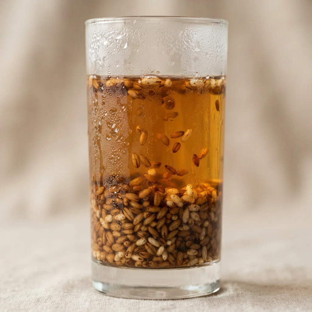 Roasted brown rice tea